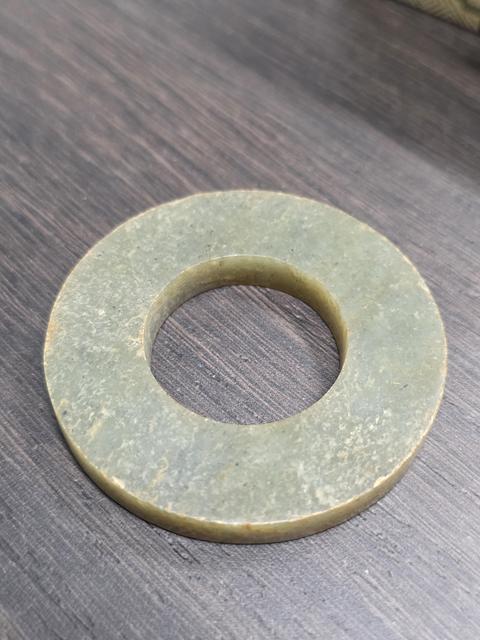 古玩玉器和田玉雕“素紋璧”真品鑒賞圖