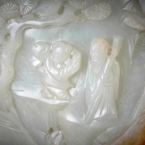 古玩玉器山子真品鑒賞圖