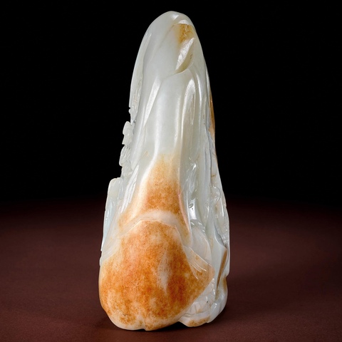 古玩玉器山子真品鑒賞圖