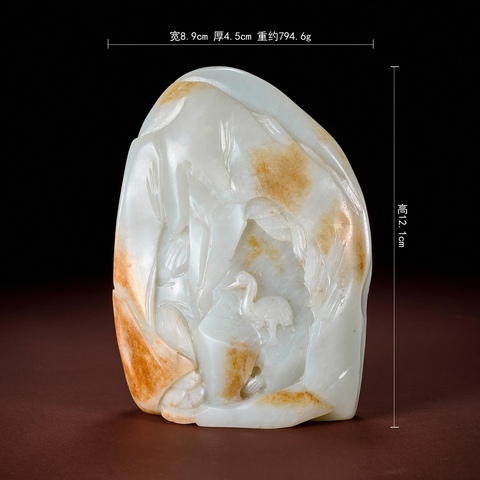 古玩玉器山子真品鑒賞圖