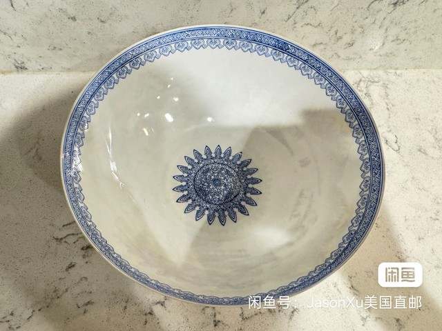 古玩陶瓷山水紋碗真品鑒賞圖