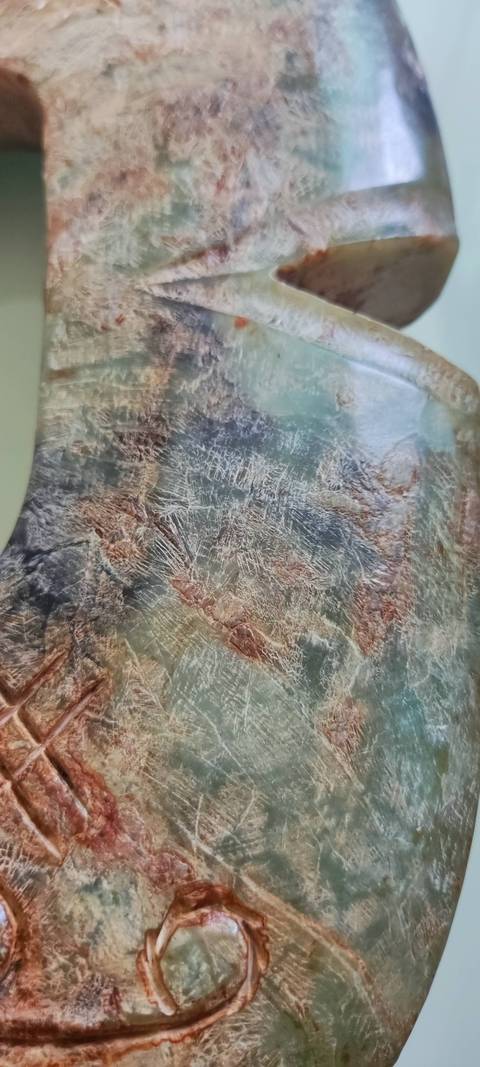 古玩玉器做舊仿古“玉環(huán)”真品鑒賞圖