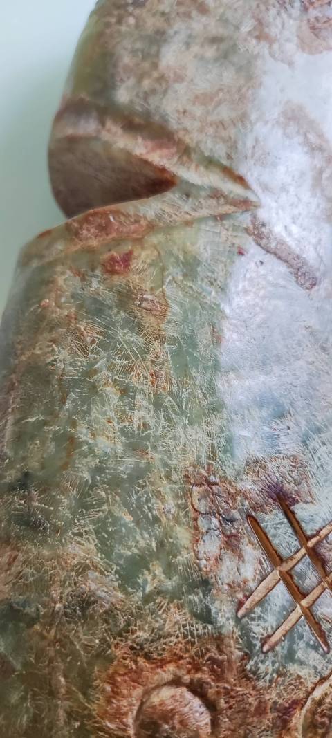 古玩玉器做舊仿古“玉環(huán)”真品鑒賞圖