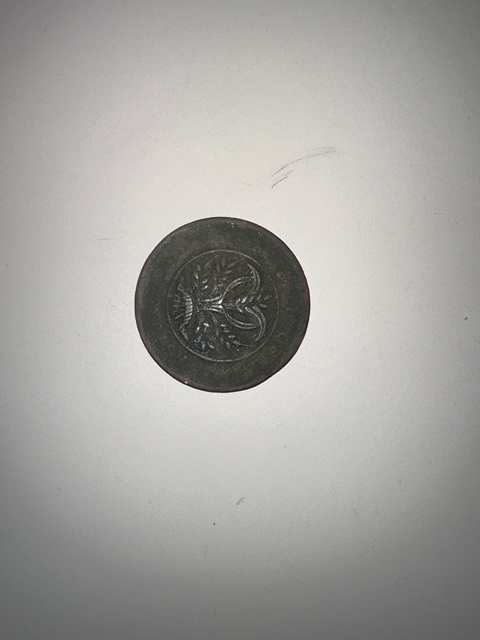 古玩錢幣湖南省造雙旗銅元真品鑒賞圖