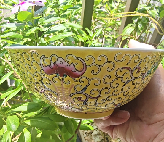 古玩陶瓷粉彩碗真品鑒賞圖