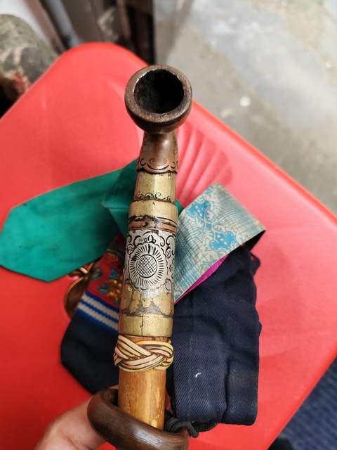 古玩雜項(xiàng)清代煙袋?拍賣，當(dāng)前價(jià)格5999元