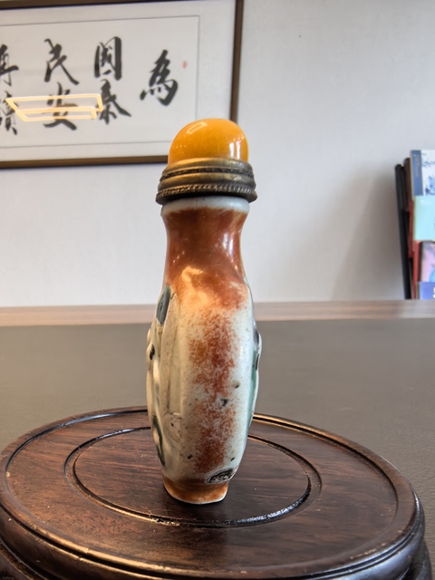 古玩陶瓷同治粉彩春宮圖鼻煙壺拍賣,當前價格1980元
