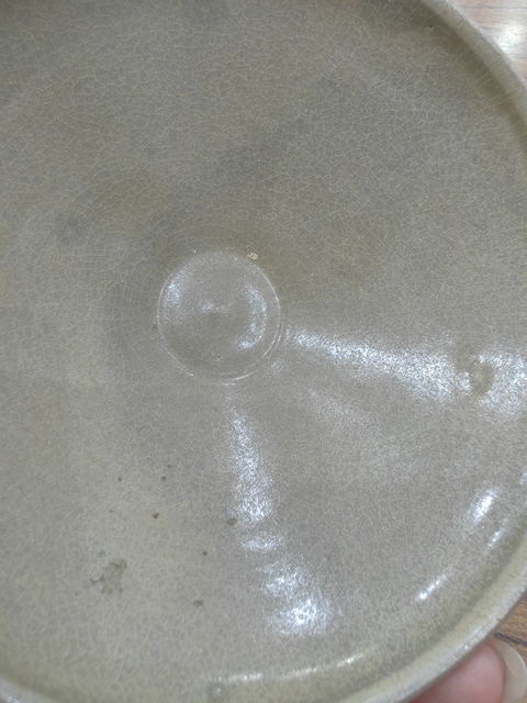 古玩陶瓷越窯青瓷茶盞真品鑒賞圖