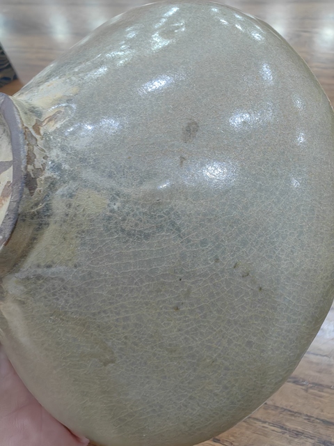古玩陶瓷越窯青瓷茶盞真品鑒賞圖