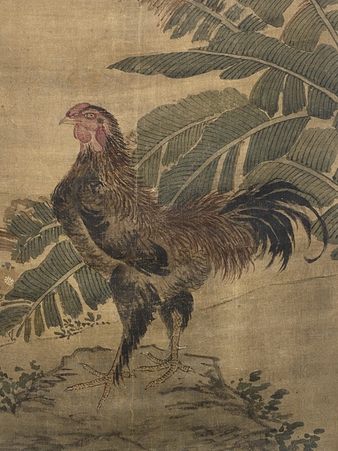 古玩字畫大吉圖真品鑒賞圖