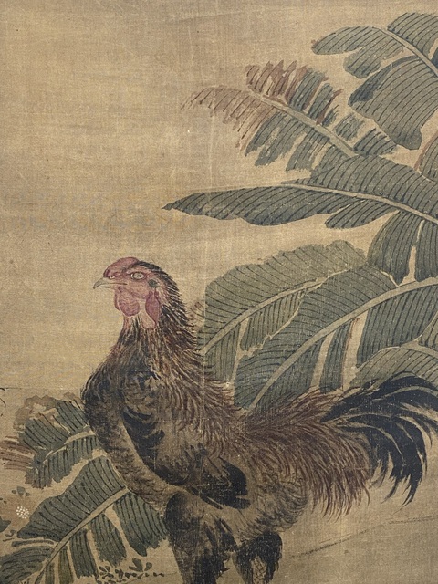 古玩字畫大吉圖真品鑒賞圖