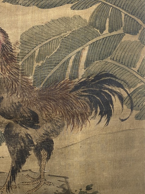 古玩字畫大吉圖真品鑒賞圖