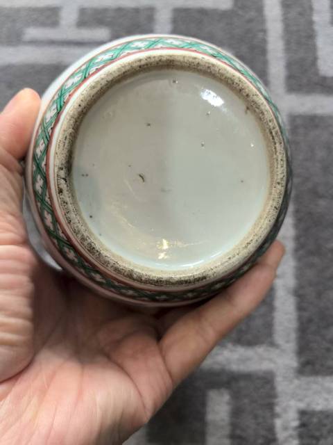 古玩陶瓷五彩人物故事紋葫蘆瓶真品鑒賞圖
