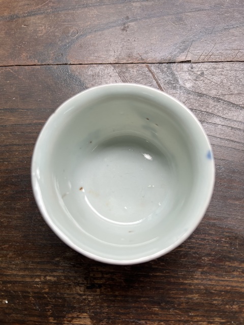 古玩陶瓷清早期青花杯拍賣,當(dāng)前價(jià)格1550元