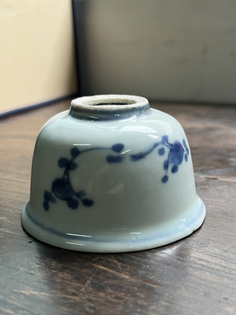 古玩陶瓷清早期青花杯拍賣,當(dāng)前價(jià)格1550元