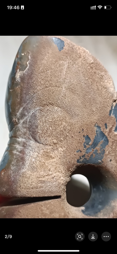 古玩玉器仿古玉龍型件真品鑒賞圖