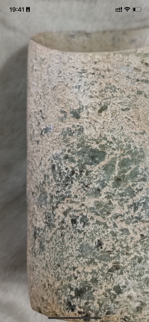 古玩玉器仿紅山文化箍型器，真品鑒賞圖