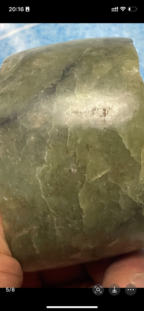 古玩玉器仿古箍型器真品鑒賞圖