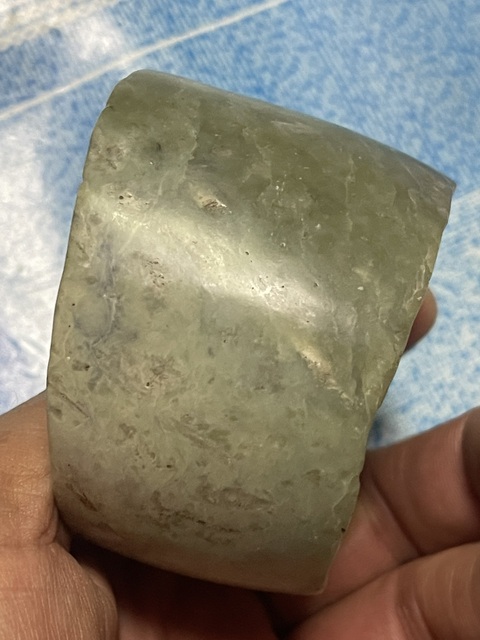 古玩玉器仿古箍型器真品鑒賞圖