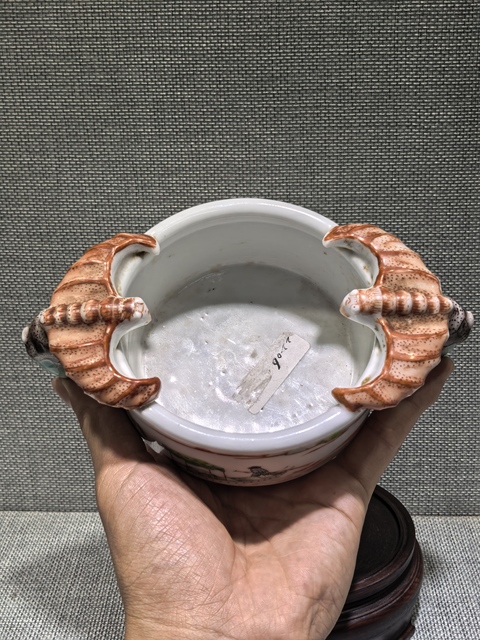 古玩陶瓷五彩人物故事紋水洗拍賣，當前價格11800元