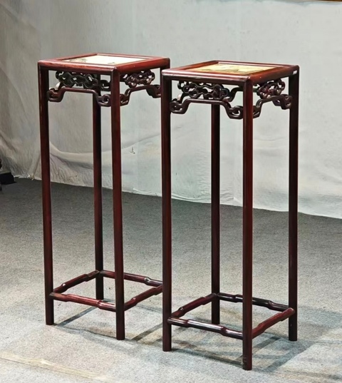 古玩雜項(xiàng)花幾真品鑒賞圖