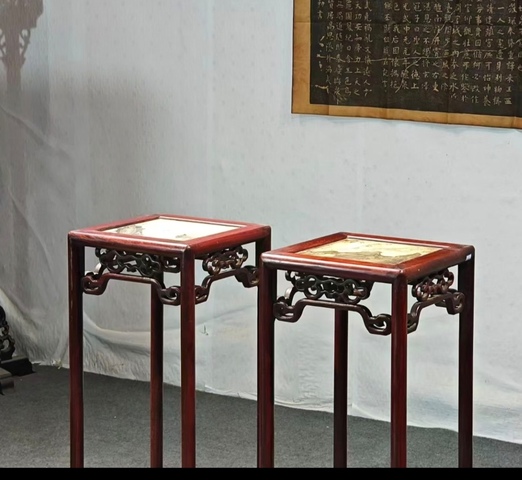 古玩雜項(xiàng)花幾真品鑒賞圖