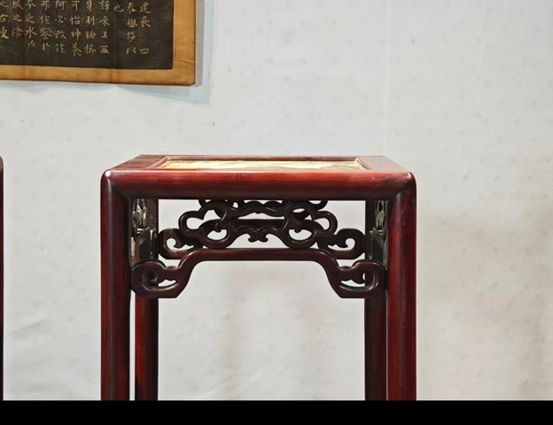 古玩雜項(xiàng)花幾真品鑒賞圖