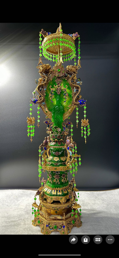 古玩雜項蕾絲工藝飾品真品鑒賞圖