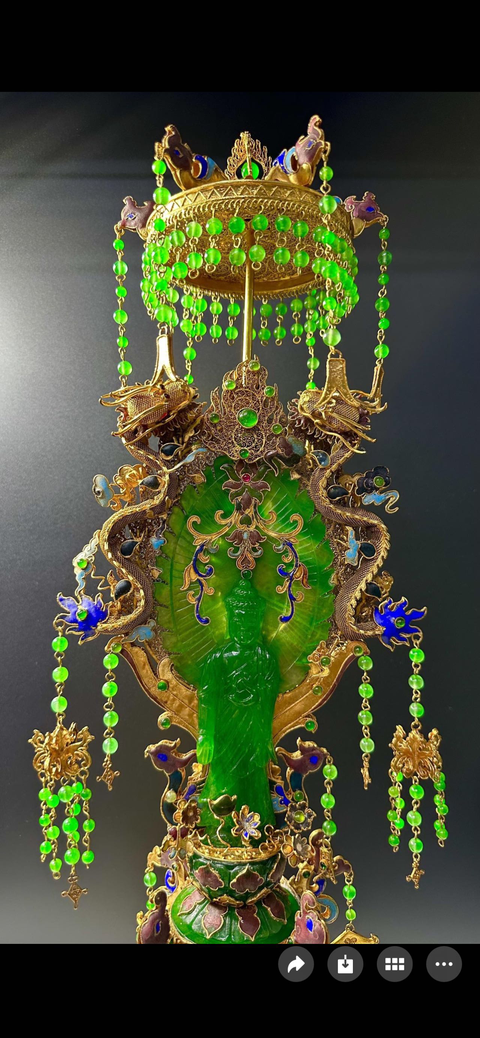 古玩雜項蕾絲工藝飾品真品鑒賞圖