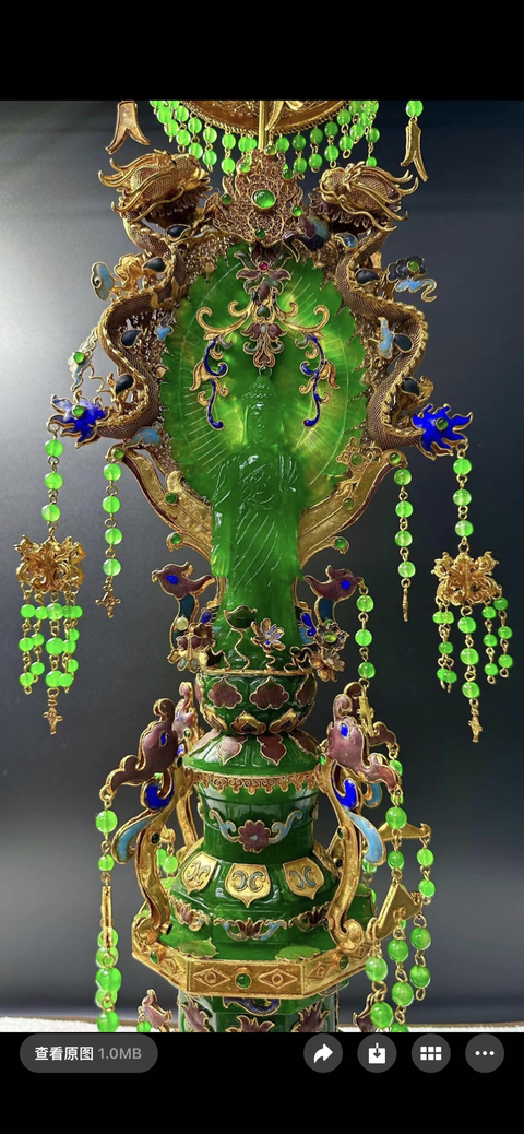 古玩雜項蕾絲工藝飾品真品鑒賞圖