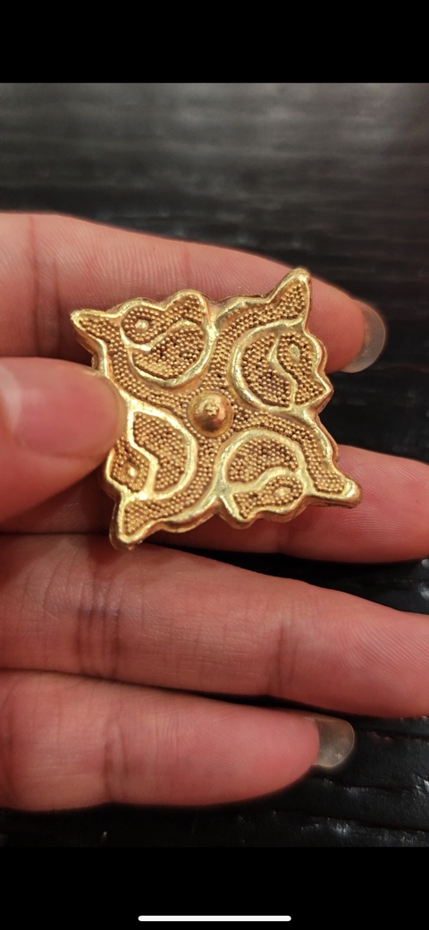 古玩雜項南北朝北魏時期黃金飾品真品鑒賞圖