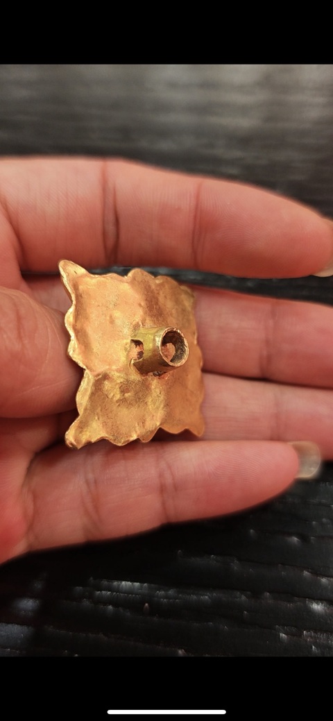古玩雜項南北朝北魏時期黃金飾品真品鑒賞圖