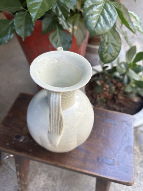 古玩陶瓷青白釉執壺真品鑒賞圖
