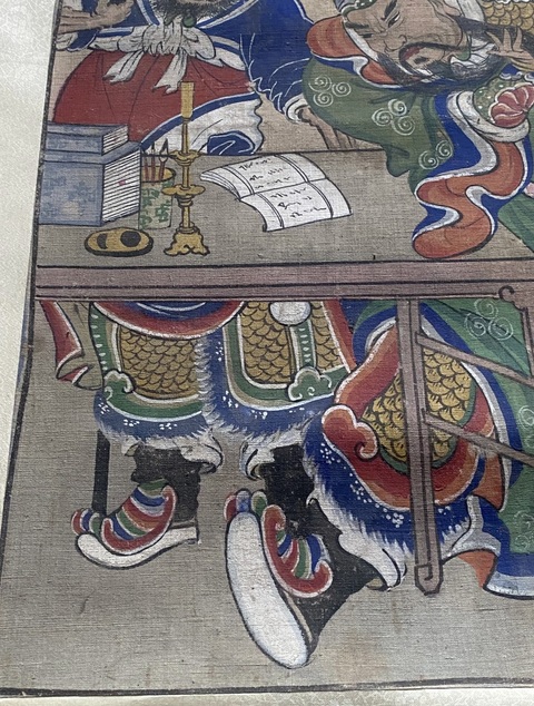 古玩字畫佚名人物畫真品鑒賞圖