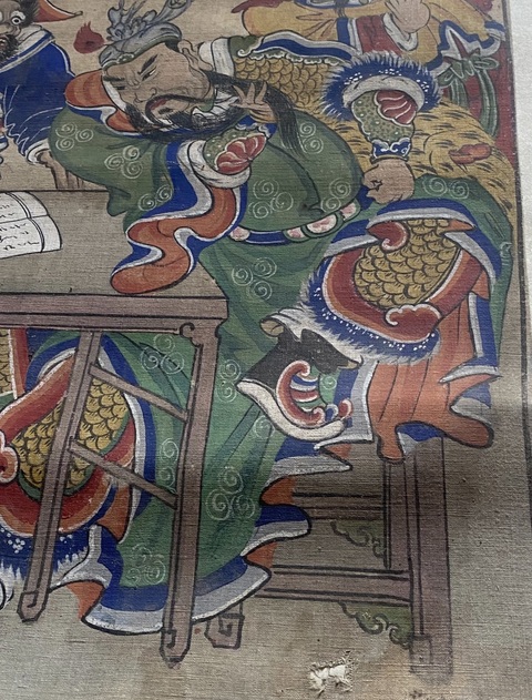 古玩字畫佚名人物畫真品鑒賞圖
