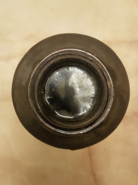 古玩陶瓷磁州窯黑釉蓋罐拍賣(mài),當(dāng)前價(jià)格350元