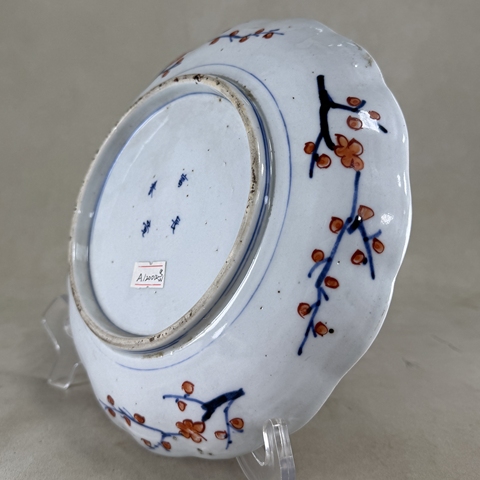 古玩陶瓷青花五彩盤真品鑒賞圖
