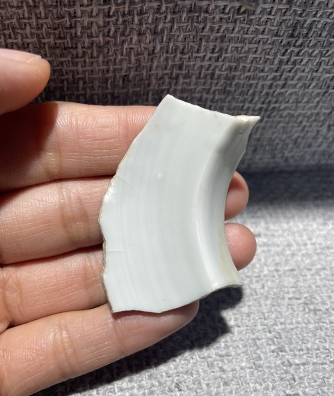 古玩陶瓷斗彩瓷片真品鑒賞圖