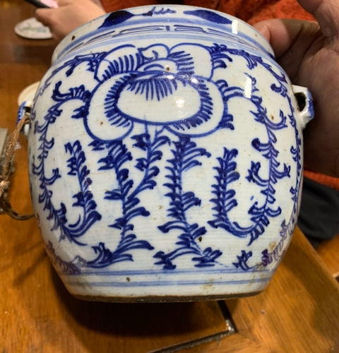 古玩陶瓷四系粥罐真品鑒賞圖