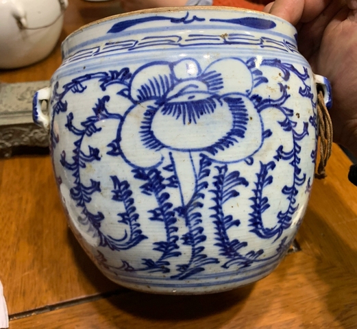 古玩陶瓷四系粥罐真品鑒賞圖