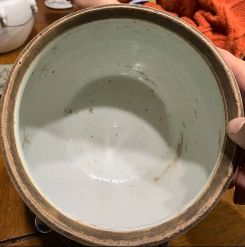 古玩陶瓷四系粥罐真品鑒賞圖