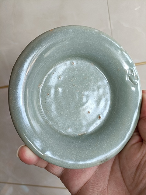 古玩陶瓷元代龍泉青瓷圓口洗拍賣,當前價格3980元