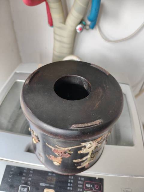 古玩雜項筆筒真品鑒賞圖