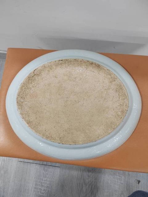 古玩陶瓷廣彩侍女人物賞盤拍賣,當前價格5588元