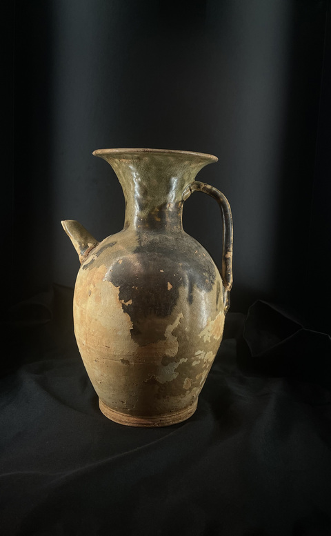 古玩陶瓷唐代執壺真品鑒賞圖