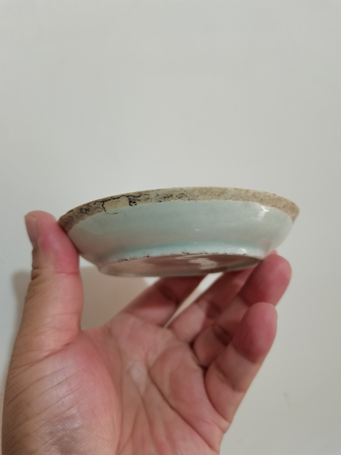 古玩陶瓷湖田窯影青釉水洗拍賣,當前價格0元