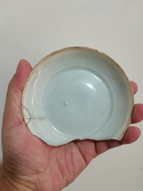 古玩陶瓷湖田窯影青釉水洗拍賣,當前價格0元