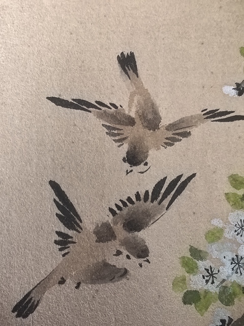 古玩字畫曾昭舒花鳥真品鑒賞圖