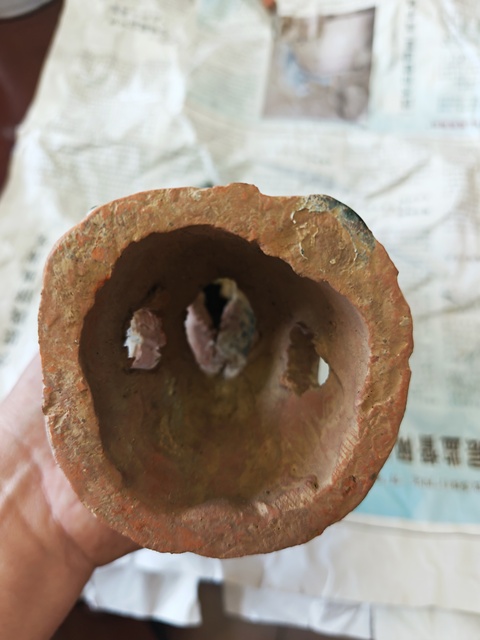 古玩陶瓷鸚鵡塑像真品鑒賞圖
