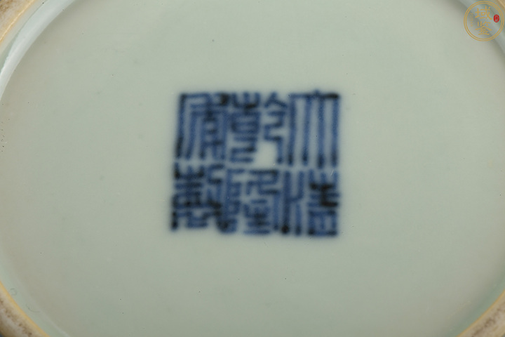 古玩陶瓷斗彩棒槌瓶真品鑒賞圖